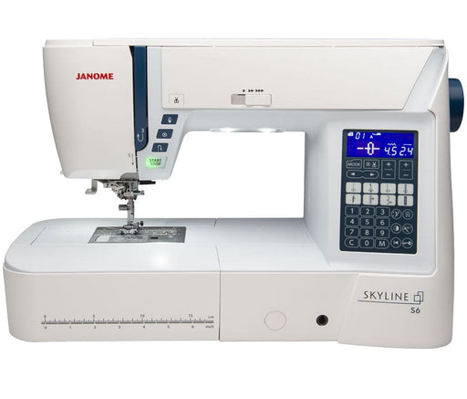 Janome Skyline S6 Sewing Machine - US Orders Only - NOW AVAILABLE ONLINE!-Sewing Machines-RebsFabStash