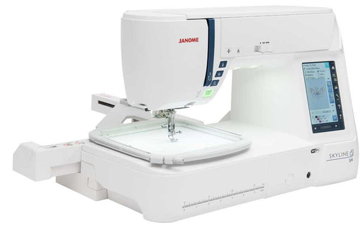 Janome Skyline S9 Combination Embroidery and Sewing Machine - US Orders Only - NOW AVAILABLE ONLINE!-Embroidery Machines-RebsFabStash