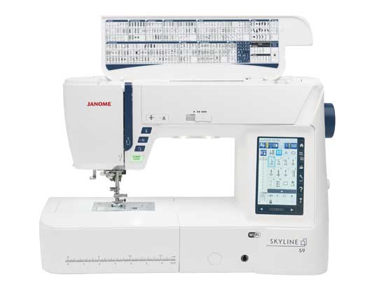 Janome Skyline S9 Combination Embroidery and Sewing Machine - US Orders Only - NOW AVAILABLE ONLINE!