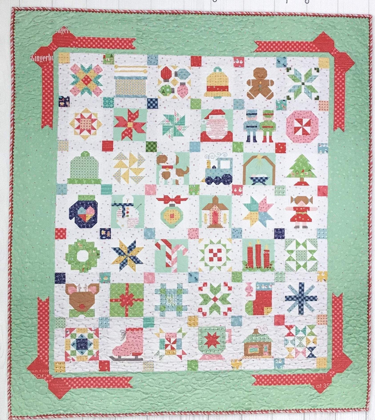 Lori Holt Vintage Christmas Quilt Kit with Cozy Fabric — RebsFabStash