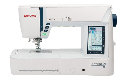 Janome Skyline S7 Sewing Machine - US Orders Only - NOW AVAILABLE ONLINE!-Sewing Machines-RebsFabStash