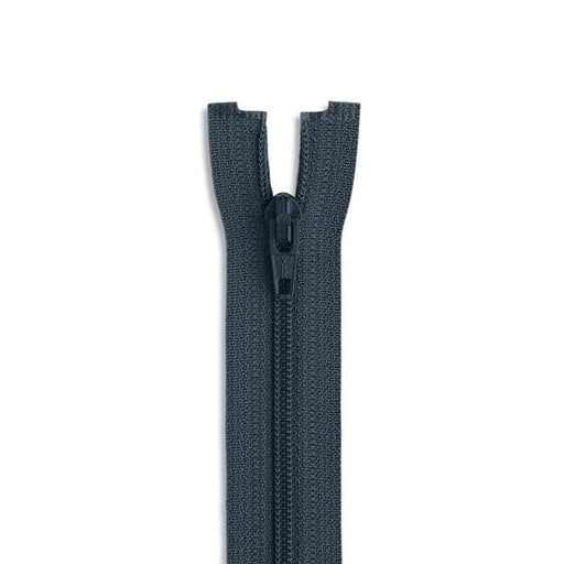 14" Nylon Coil Non-Separating Zipper - Steel Blue - YKK-Zipper-24-Buttons, Notions & Misc-RebsFabStash