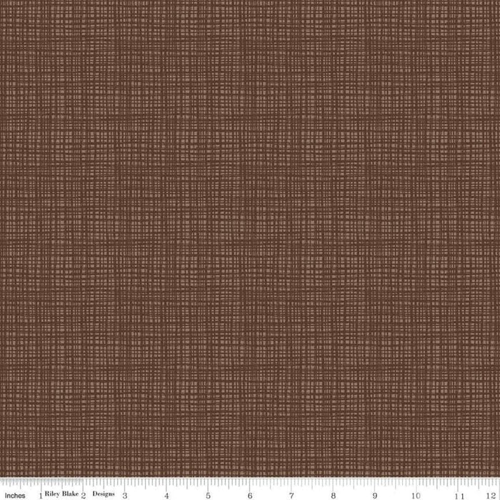 Texture - per yard - by Sandy Gervais for Riley Blake - C610-Chocolate - RebsFabStash