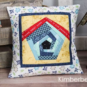 Bench Buddies! - May, June, July & August - Petite Bench Pillow Embroidery CD - by Kimberbell - Petite Bench Pillow - by Kim Christopherson -KD575