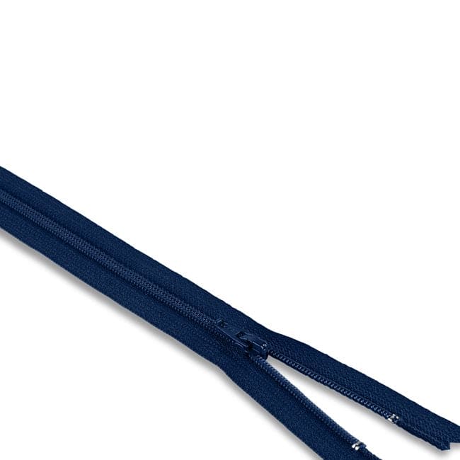 14" Nylon Coil Non-Separating Zipper - Yale Blue - YKK-Zipper-23