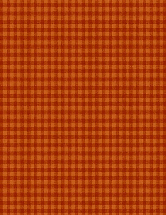 Memories - Crescent Swirl Orange - Per Yard - by Kaye England - Wilmington Prints - Reproduction, Tonal - 1803-98684-834