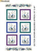 Peacock Flourish - Box PANEL White/Multi - Per Panel - Ann Lauer - Grizzly Gulch - Benartex - 24" x 44" Panel - Metallic - 10225M-09-Panels-RebsFabStash