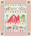 108 Wide Bee Backings! - REMNANTS - Quilt Back Fabric - Riley Blake - by Lori Holt - 108" wide Farm Girl Vintage - Farm Life WB7887-STEEL - RebsFabStash