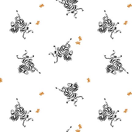 Lower The Volume - Ladybugs - Per Yard - Blank Quilting - Tonal, Blender, Low Volume Prints - 1942-01 White