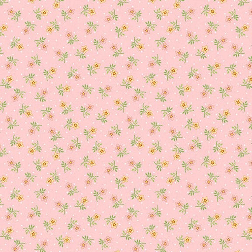 NEW! Renaissance Garden - Calico - Per Yard - by Mary Jane Carey of Holly Hill Quilt Designs for Henry Glass - Pink - 2628-22-Yardage - on the bolt-RebsFabStash
