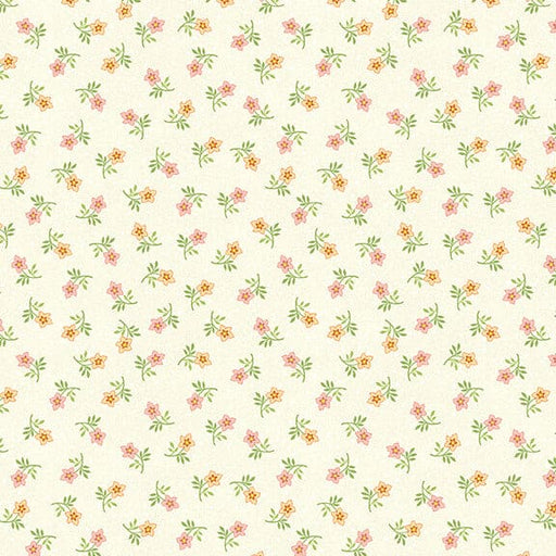 NEW! Renaissance Garden - Calico - Per Yard - by Mary Jane Carey of Holly Hill Quilt Designs for Henry Glass - Cream - 2628-33-Yardage - on the bolt-RebsFabStash