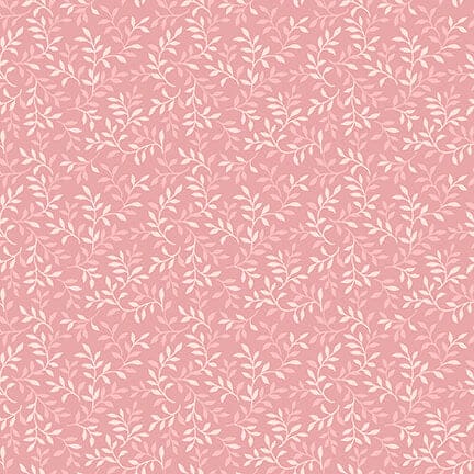 NEW! Renaissance Garden - Vine - Per Yard - by Mary Jane Carey of Holly Hill Quilt Designs for Henry Glass - Pink - 2629-22-Yardage - on the bolt-RebsFabStash