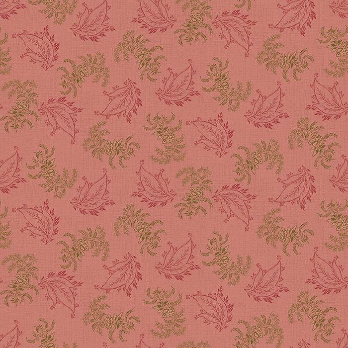 NEW! Lille - Leaf Toss - Per Yard - by Michelle Yeo for Henry Glass - Pink - 2764-22-Yardage - on the bolt-RebsFabStash