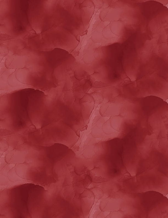 Watercolor Texture - Per Yard - by Stephanie Ryan for Wilmington Prints - Tonal, Blender - Red - 3039-13408-339
