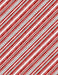 Snow What Fun! - Stripe Red - Per Yard - by Makiko - Wilmington Prints - Bias Stripe - 3043-45157-319-Yardage - on the bolt-RebsFabStash