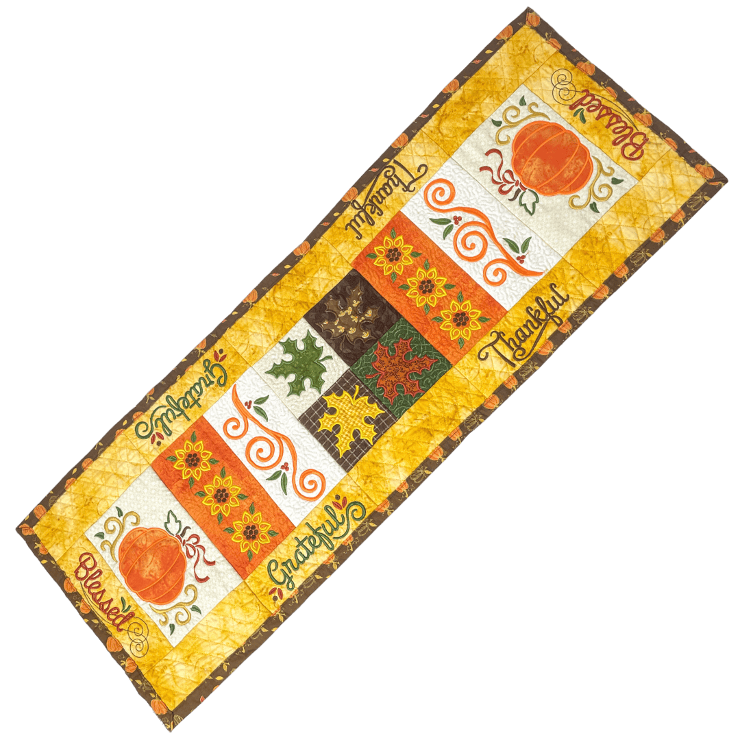 Fall Table Runner Quilt Kit Designs by Juju RebsFabStash