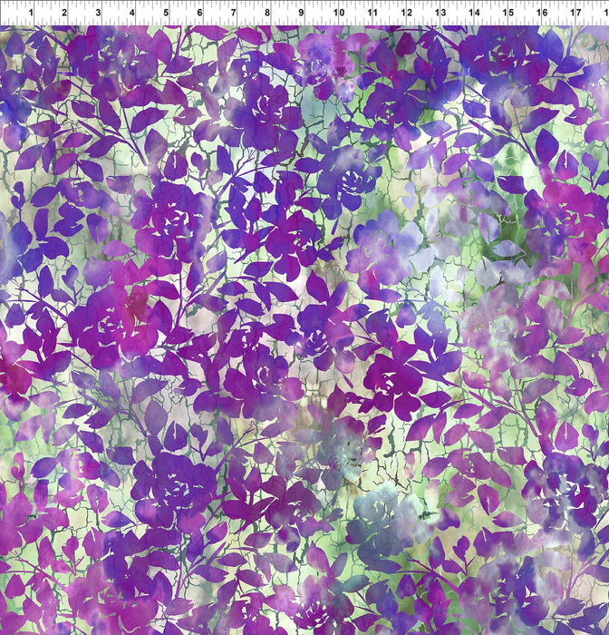 Haven - Per Yard - by In The Beginning Fabrics -Shadows, Digital Print - Purple - 2HVN 3