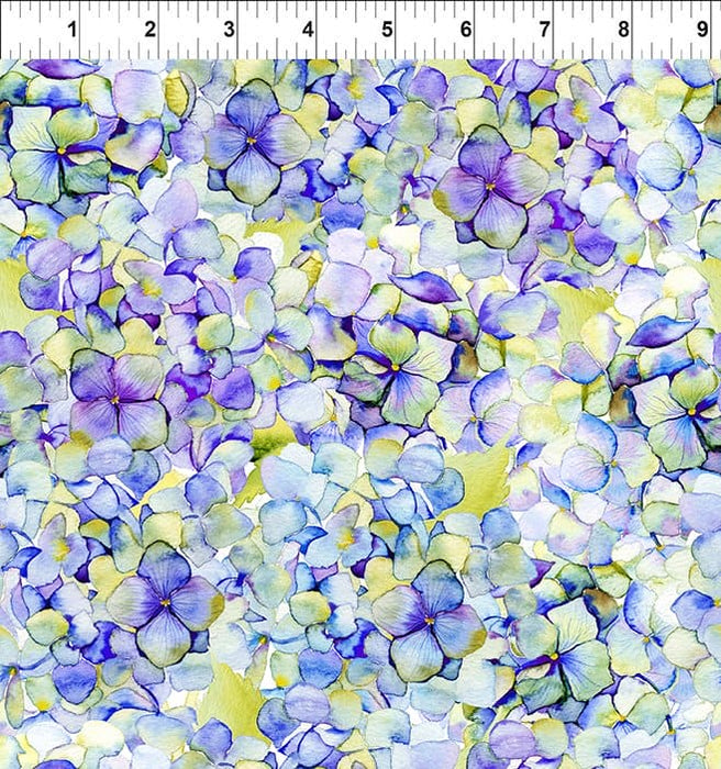 Patricia - Purple Sprigs - Per Yard - by In The Beginning Fabrics - Floral, Pastels, Digital Print - Purple - 9PAT3