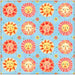 NEW! Wanderlust - Suns - Per Yard - by Stephanie Peterson Jones - P&B Textiles - Blue - WLUS 04616 B-Yardage - on the bolt-RebsFabStash