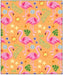 NEW! Wanderlust - Flamingos - Per Yard - by Stephanie Peterson Jones - P&B Textiles - Orange - WLUS 04620 O-Yardage - on the bolt-RebsFabStash