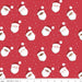 5 YARD CUT! Holly Holiday - Santas - Red - Christopher Thompson - Riley Blake Designs - Christmas - C10881-RED - RebsFabStash