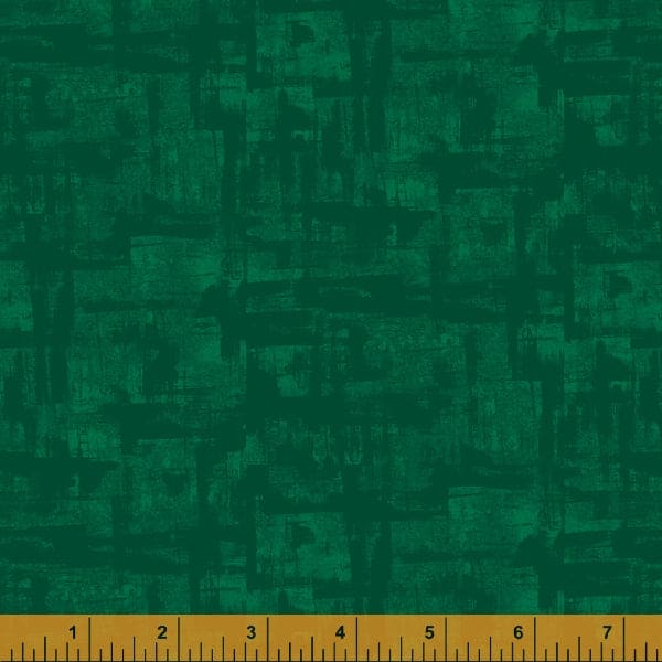 Spectrum - Evergreen - Per Yard - By Whistler Studios for Windham - Basic, Tonal, Blender, Textured - Dark Green - 52782-12-Yardage - on the bolt-RebsFabStash