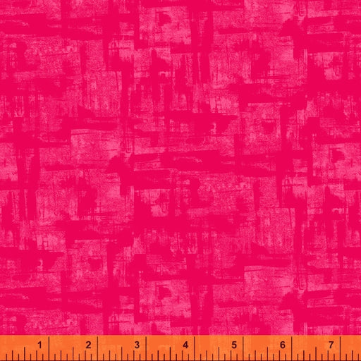 Spectrum - Hibiscus - Per Yard - By Whistler Studios for Windham - Basic, Tonal, Blender, Textured - Dark Pink - 52782-34-Yardage - on the bolt-RebsFabStash