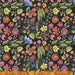 New! Yippie Yi Yo Ki Yay - per yard - by Laura Heine for Windham Fabrics - Prairie Flowers on Black - 53236-3-Yardage - on the bolt-RebsFabStash