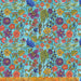New! Yippie Yi Yo Ki Yay - per yard - by Laura Heine for Windham Fabrics - Prairie Flowers on Turquoise - 53236-4-Yardage - on the bolt-RebsFabStash