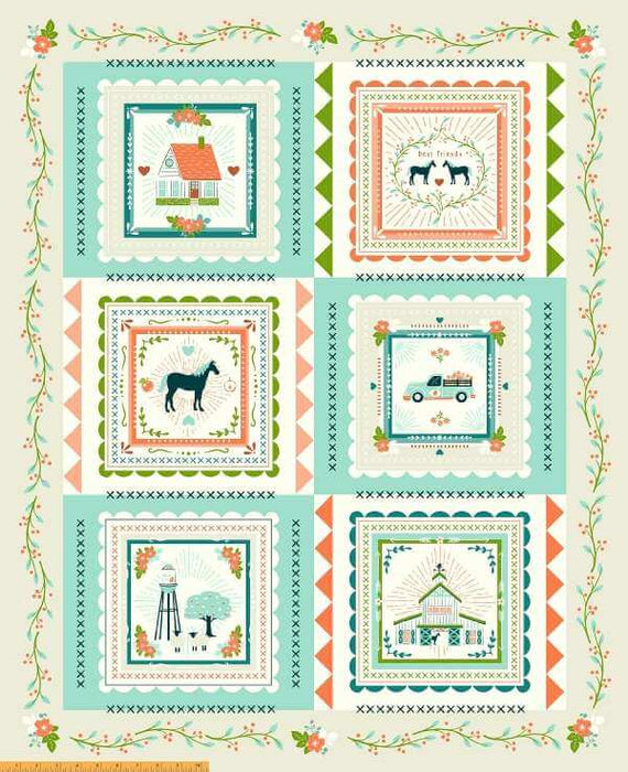 Cottage Farm - PROMO Fat Quarter Bundle (21+1 panel) - By Judy Jarvi for Windham Fabrics