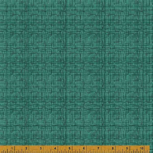 Cottage Farm - Tweedy Hosta - per yard - Windham Fabrics - Judy Jarvi - grid tonal - 53255-3-Yardage - on the bolt-RebsFabStash