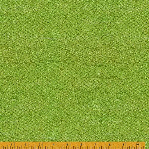New! Land and Sea - Fishing Net Algae - per yard - by Katherine Quinn for Windham Fabrics - 53289D-8-Yardage - on the bolt-RebsFabStash