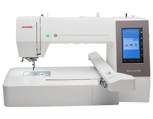 Janome Memory Craft 550E Limited Edition Embroidery Machine - AVAILABLE NOW! US ORDERS ONLY!