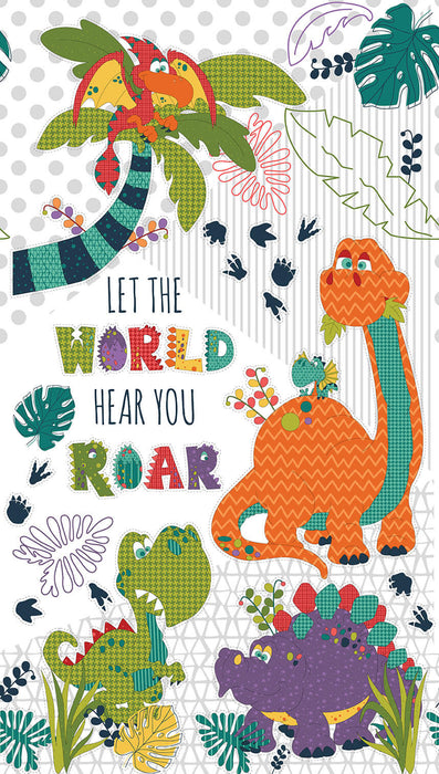 New! Born to Roar - PROMO Fat Quarter Bundle - (10) 18" x 21" + (2) 24" panels + (1) 36" panel - by Leanne Anderson & Kaytlyn Kubler for Henry Glass - FQB-BORN TO ROAR-10+3