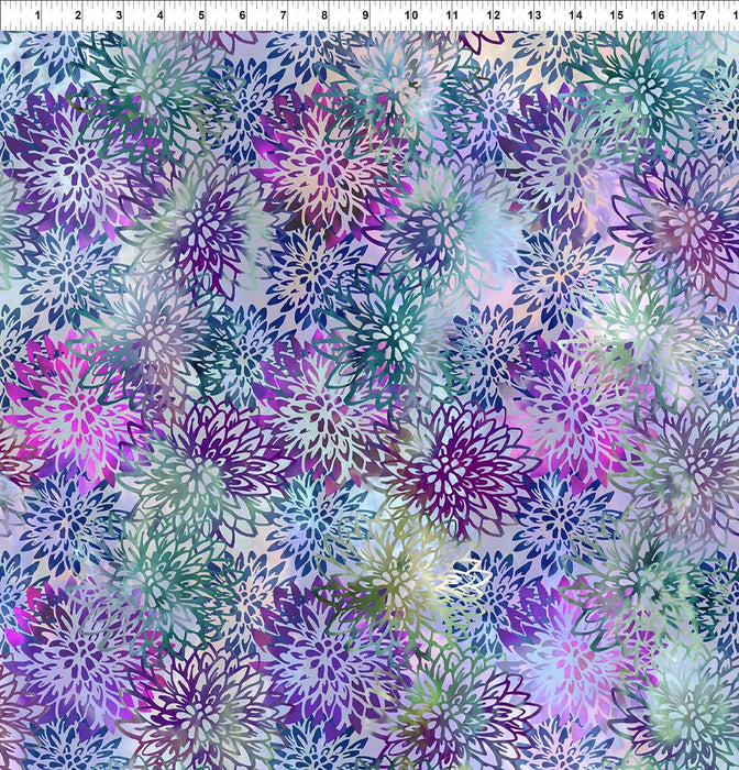 Haven - Per Yard - by In The Beginning Fabrics - Chrysanthemums, Digital Print - Purple - 5HVN 3-Yardage - on the bolt-RebsFabStash