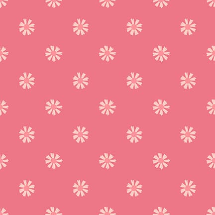 NEW! Porkopolis - Monotone Small Floral - Per Yard - by Diane Eichler for Studio e - Pigs - Pink - 6002-22-Yardage - on the bolt-RebsFabStash