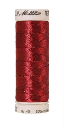 Mettler Thread - Metallic Embroidery 100m 109yd - 7633-1723 RUBY-thread-RebsFabStash