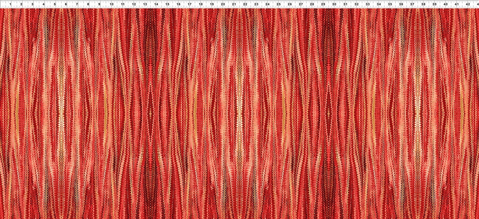 Marble Essence - Aprilia - Per Yard - Jason Yenter - In The Beginning Fabrics - Red - 15JYM-1