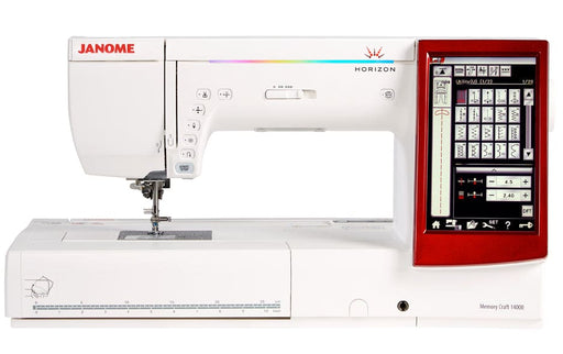 Janome Horizon Memory Craft 14000 Combination Sewing and Embroidery Machine - US Orders Only-Embroidery Machines-RebsFabStash