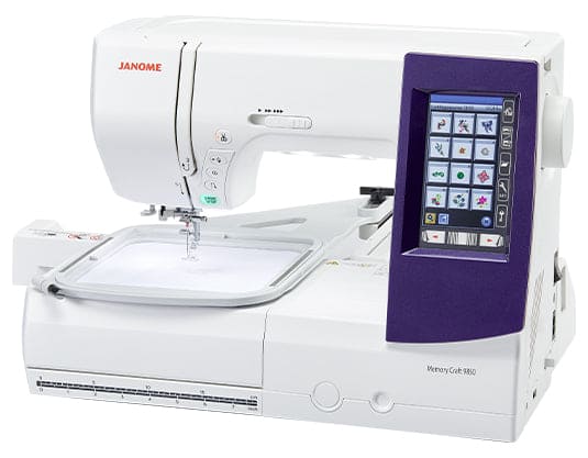Janome Memory Craft 9850 Combination Sewing and Embroidery Machine - US Orders Only