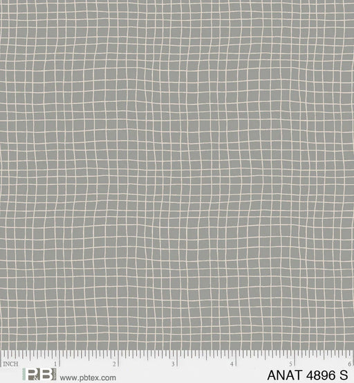 NEW! - Au Naturel - Graph Steel - Per Yard - by Jacqueline Schmidt for P&B Textiles - ANAT-04896-S-Yardage - on the bolt-RebsFabStash