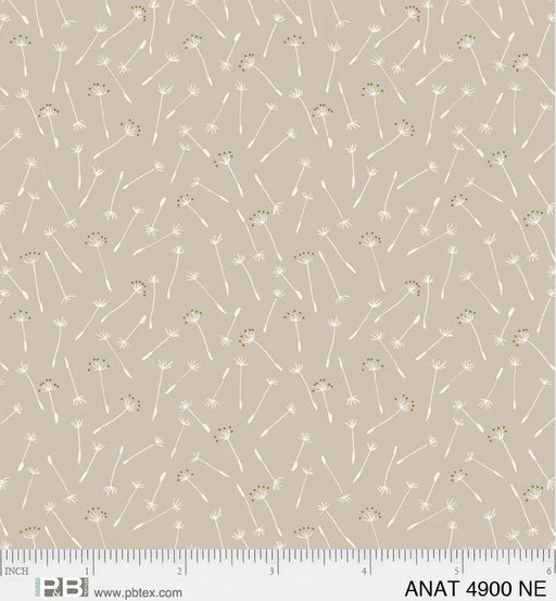 NEW! - Au Naturel - Dandelion Neutral - Per Yard - by Jacqueline Schmidt for P&B Textiles - ANAT-04900-NE-Yardage - on the bolt-RebsFabStash