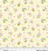 Boots and Blooms - Sillier than Sally Designs - running yardage - per yard - by P&B Textiles - Medium Floral on Yellow - BBLO-4740 -Y-Yardage - on the bolt-RebsFabStash
