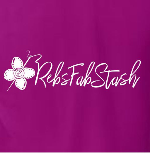 RebsFabStash Logo Short Sleeved T-Shirt - XXXL - Clothing - Gildan - Heavy Cotton - Many Color Options - Unisex Size 3XLarge-T-Shirt-RebsFabStash