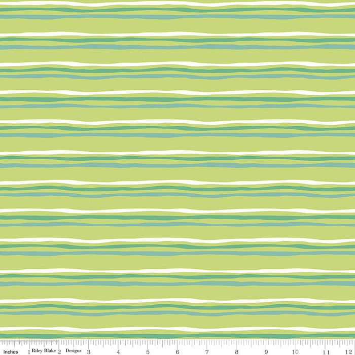 Riptide - Gnarly Waves - Cream - Rachel Ericson - Citrus & Mint Designs - per yard - Riley Blake - Ocean, Tonal, Blender - C10302-CREAM