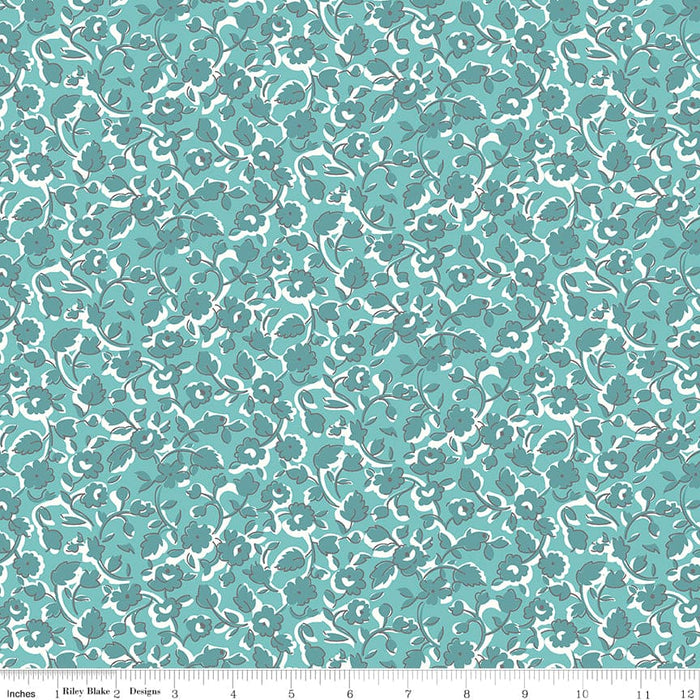 Stitch Fabric Collection by Lori Holt - Per Yard - X's - Riley Blake Designs - C10930-FROSTING