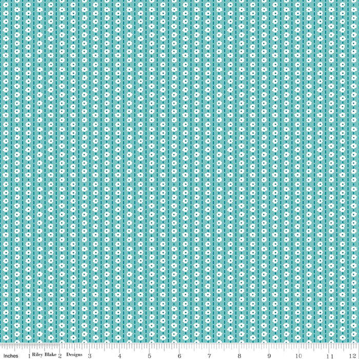 Stitch Fabric Collection by Lori Holt - Per Yard - Square - Riley Blake Designs - C10929-DAISY