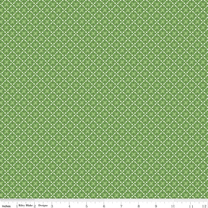 5 YARD CUT - Stitch Fabric Collection by Lori Holt - Applique - Riley Blake Designs - C10923-SONGBIRD-5yc