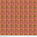 Petals & Pedals - Plaid Coral - per yard - by Jill Finley for Riley Blake Designs - Multicolor - C11144-CORAL-Yardage - on the bolt-RebsFabStash