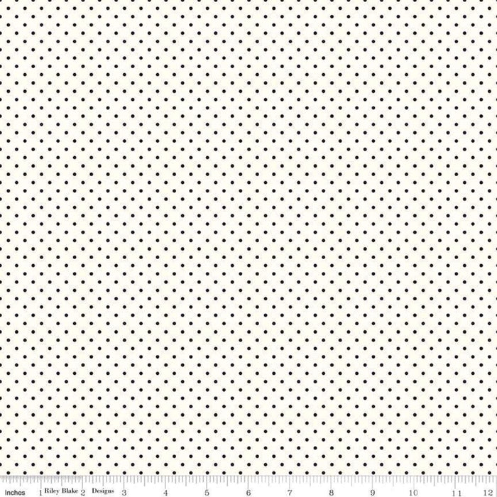 Swiss Dot - per yard - Riley Blake - Swiss Dot Peacock - basics - tonals, blenders - C670-PEACOCK
